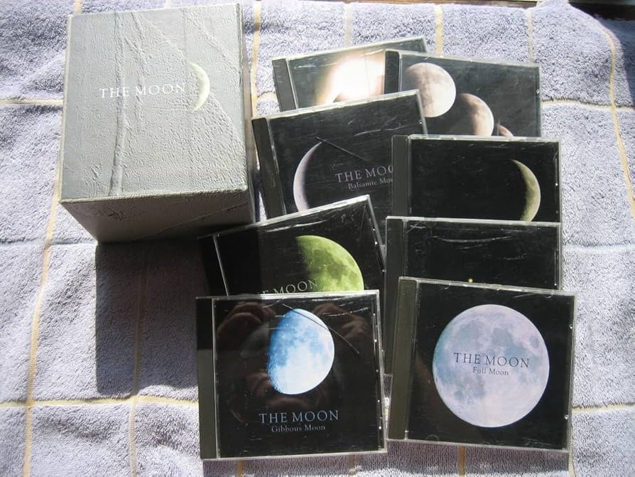 Amazon.co.jp: CD8枚組ボックス ヒーリング癒し系 THE MOON 国内